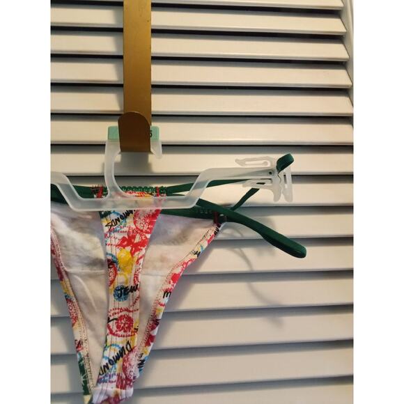 Back Talk Christmas theme ornament text words g-string thong women's sz 5 Small - Picture 4 of 4